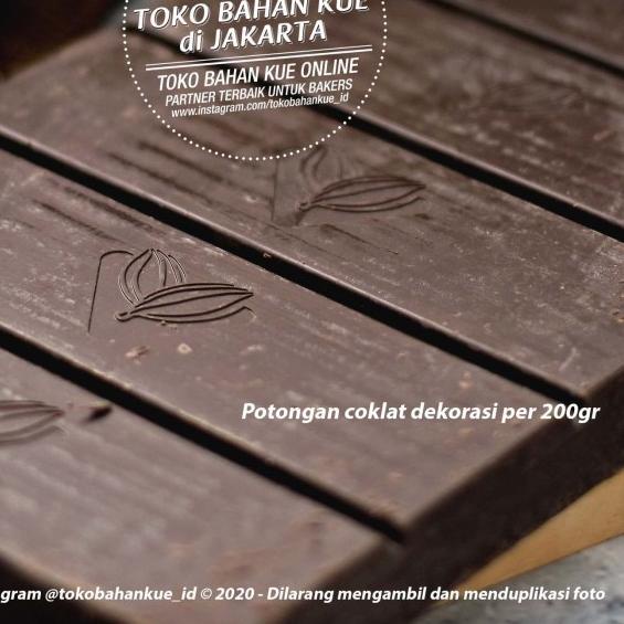

♨ Tulip Decor Dark 200gr Chocolate Compound Coklat Batang Cokelat Dekor ✸
