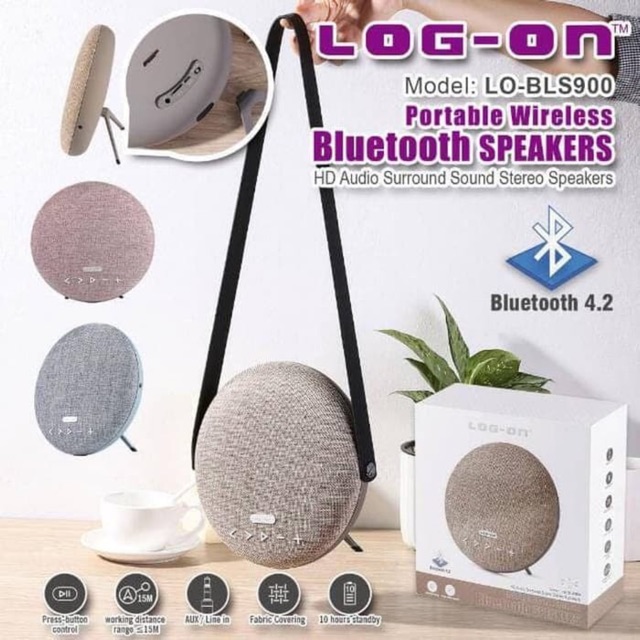 SPEKER BLUETOOTH LOG-ON LO-BLS900