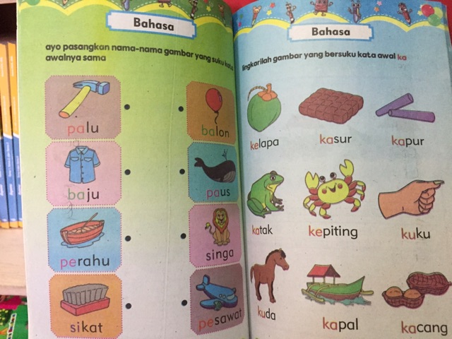 Contoh Suku Kata Awal Yang Sama Untuk Anak Tk Python