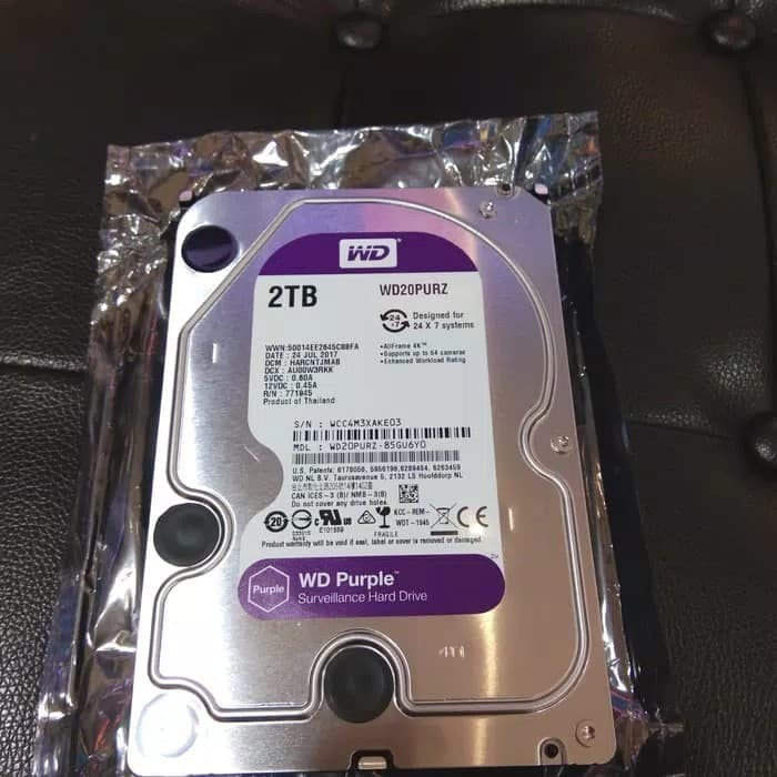 Harddisk 2TB WD Purple