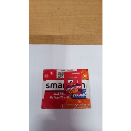 Kartu Simcard Smartfren nomor cantik