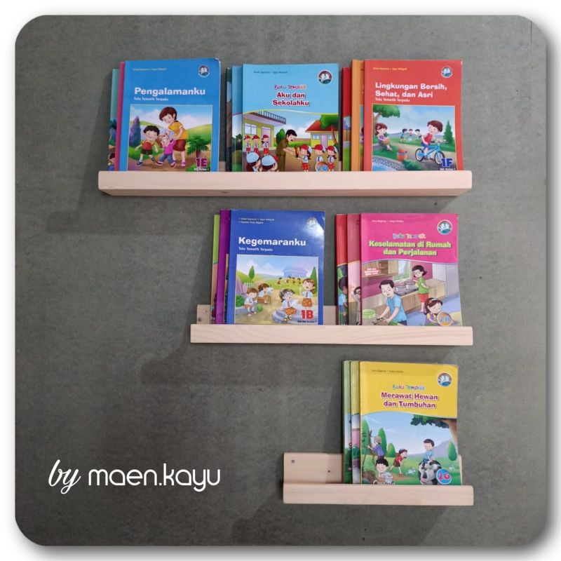 ambalan kayu,rak kayu,rak buku simple,ambalan dinding kayu