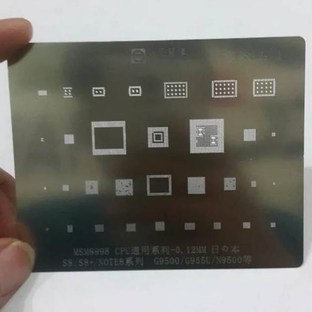 1pics Plat Bga Cetakan Ic All Ic Samsung S8 Plus Note 8 Ori Japan