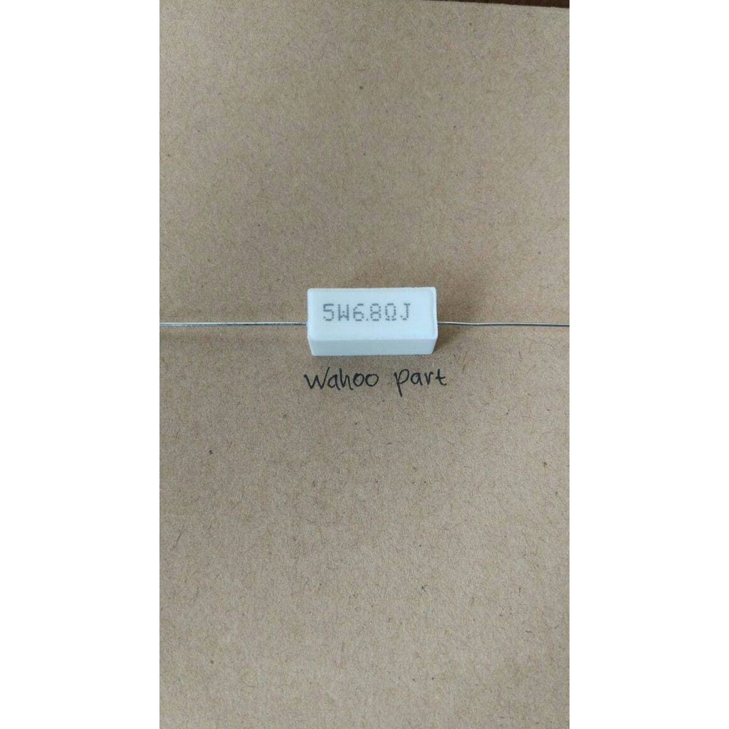RESISTOR 6,8 OHM TAIWAN 5 WATT