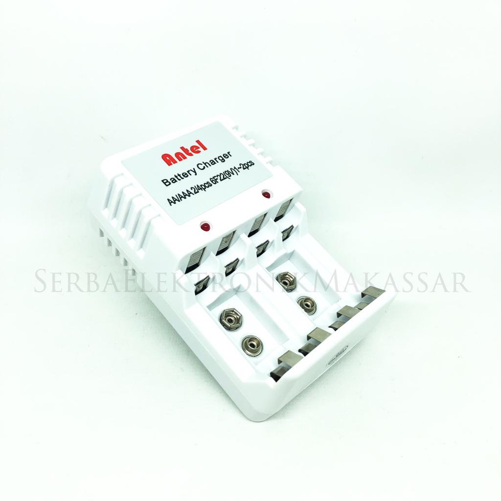 Charger Baterai AA AAA 9V 4slot Antel CS08C