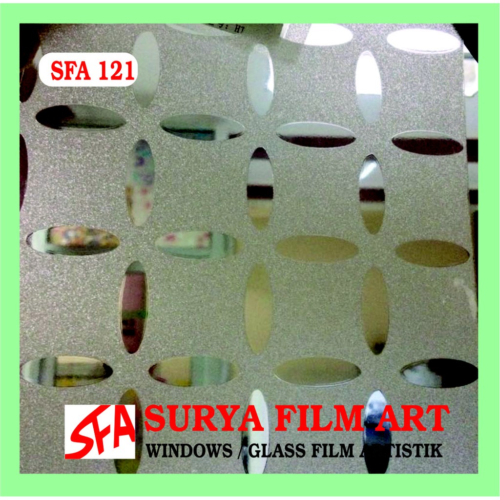 STIKER MOTIF BULAT/STIKER/STIKER KACA