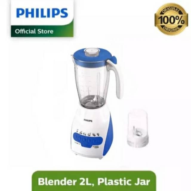 BLENDER PHILIPS HR 2115 / HR2115 plastik GARANSI RESMI