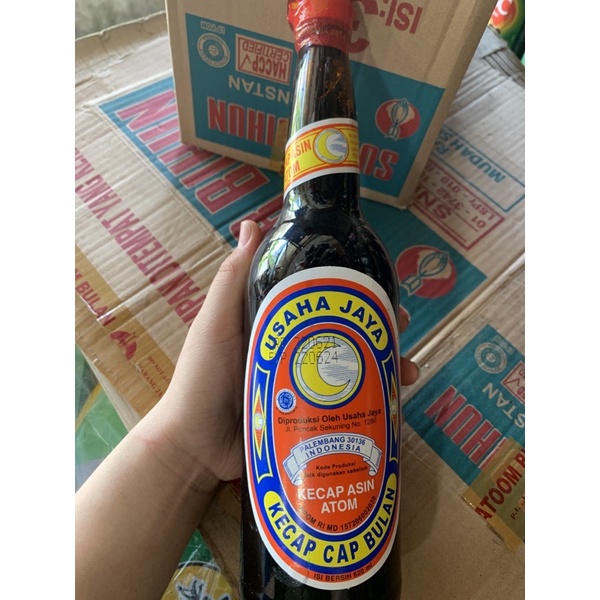 

Kecap Cap Bulan Merah 620 ml / Kecap Bulan Palembang