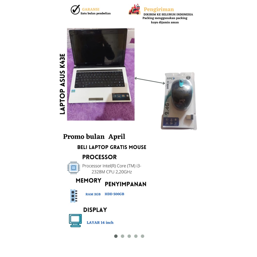 LAPTOP ASUS K43E,LAPTOP SECOND,LAPTOP CORE I3,LAPTOP MURAH,LAPTOP ASUS,LAPTOP BEKAS,LAPTOP BEKAS MUR