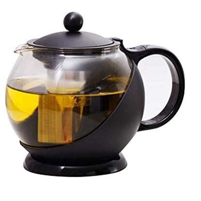 [ Grosir ] Teko Saring teh / Teapot / Tea coffee pot 1250 ml tempat minum kaca portable set alat rum