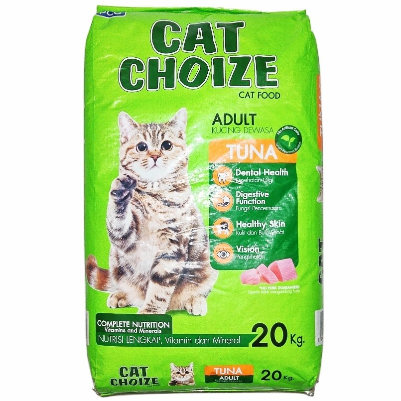 Cat Choize Adult 20 Kg Cat Choice Tuna Salmon 20Kg GRAB GOJEK ONLY