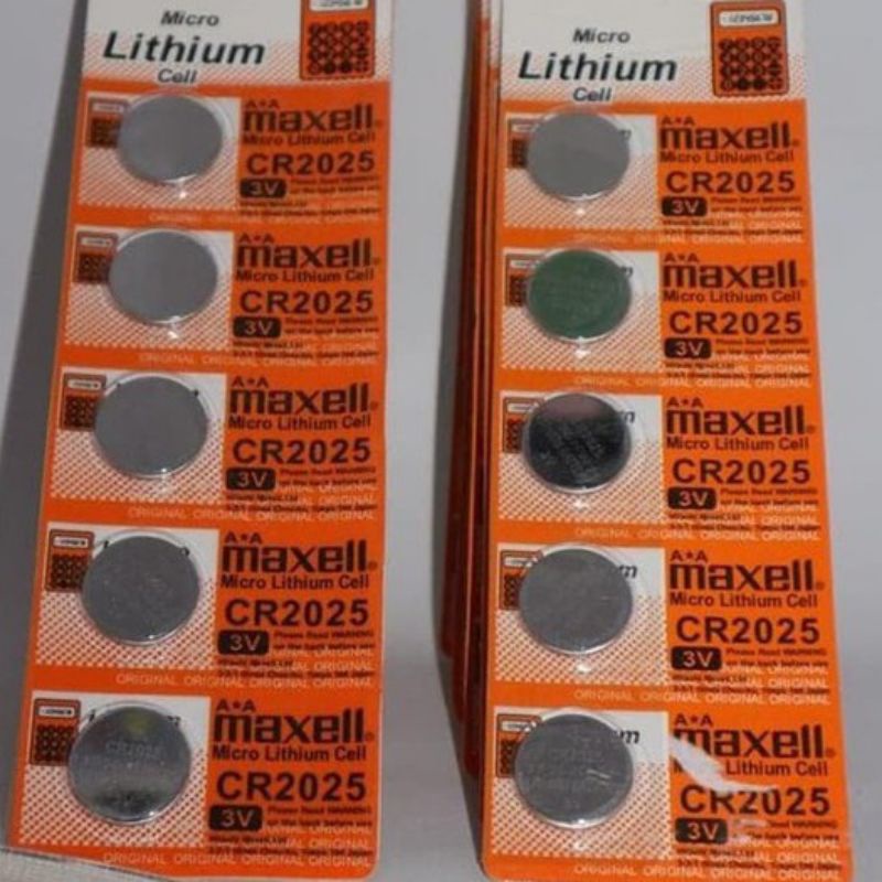 Baterai CR2025 Lithium Cell Ecer Per Pcs
