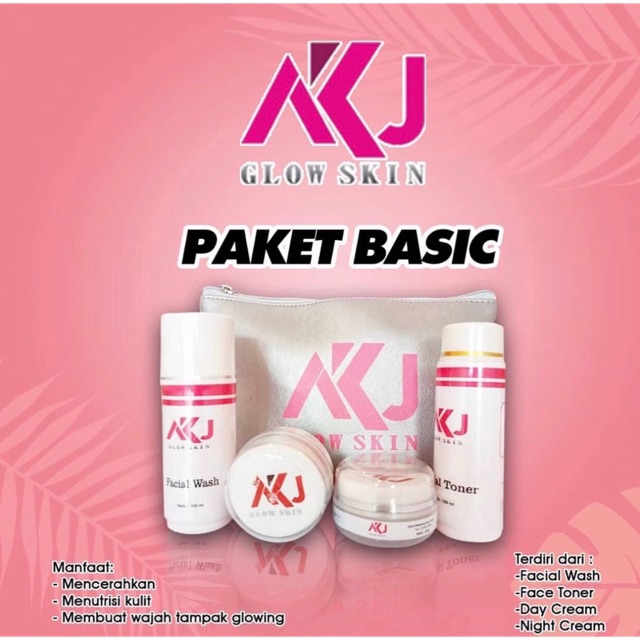 AKJ Glow Skin Paket Basic