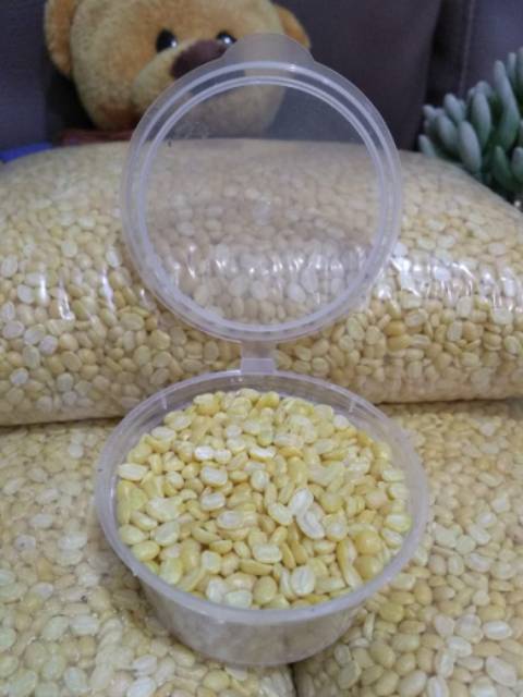 Kacang Hijau Kupas 500gr Kualitas Premium Kacang Ijo Kupas