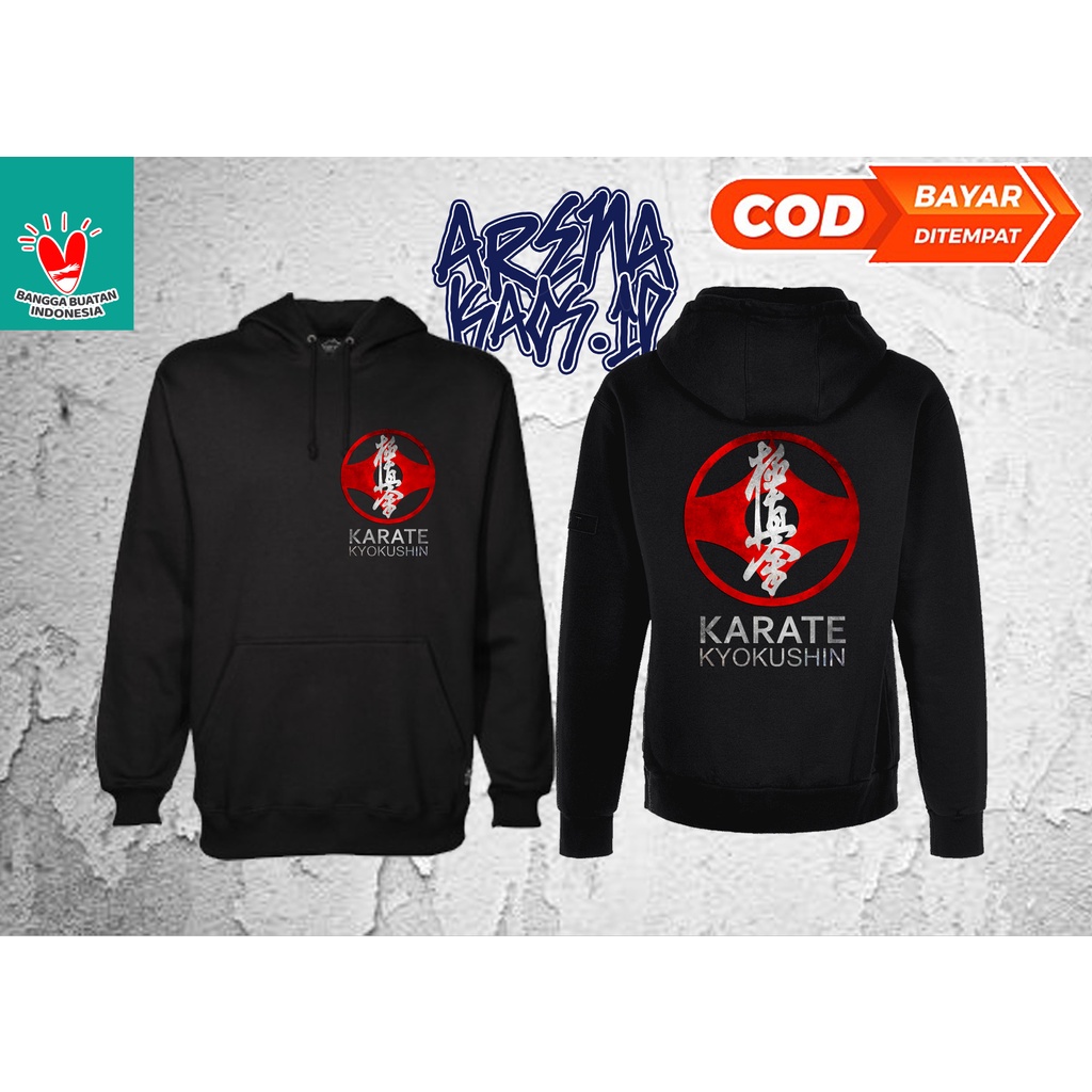 JAKET HOODIE KARATE KYOKUSHIN 01