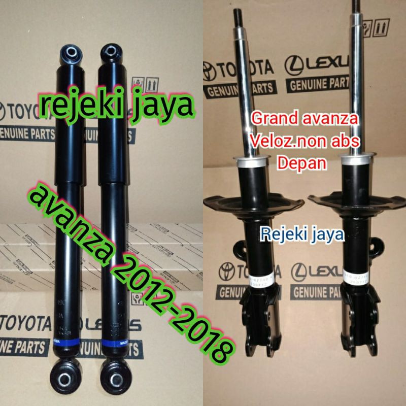 shock breaker avanza 2012-2018 depan belakang original