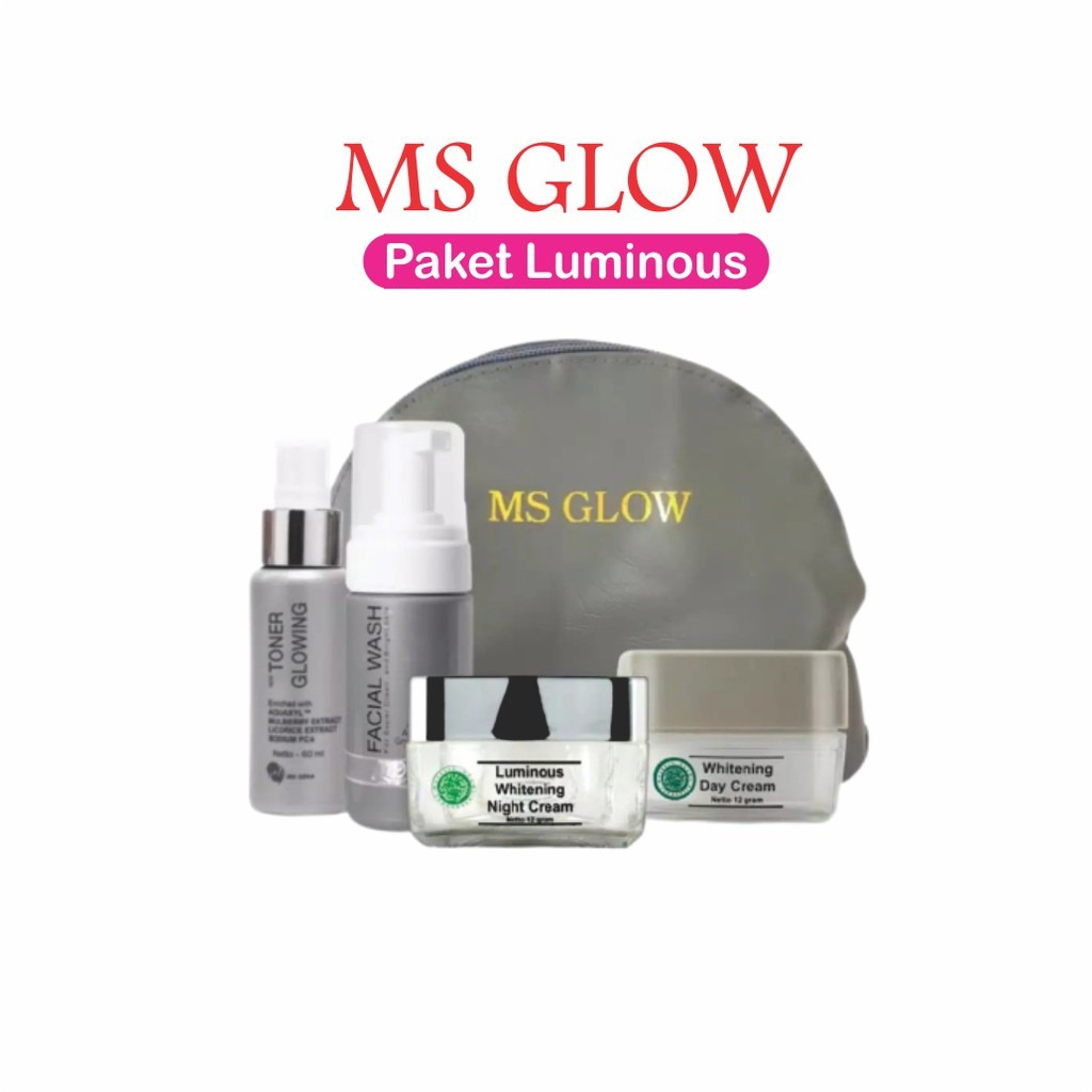 MS GLOW PERAWATAN WAJAH MS GLOW ORIGINAL SKINCARE BPOM PEMUTIH WAJAH