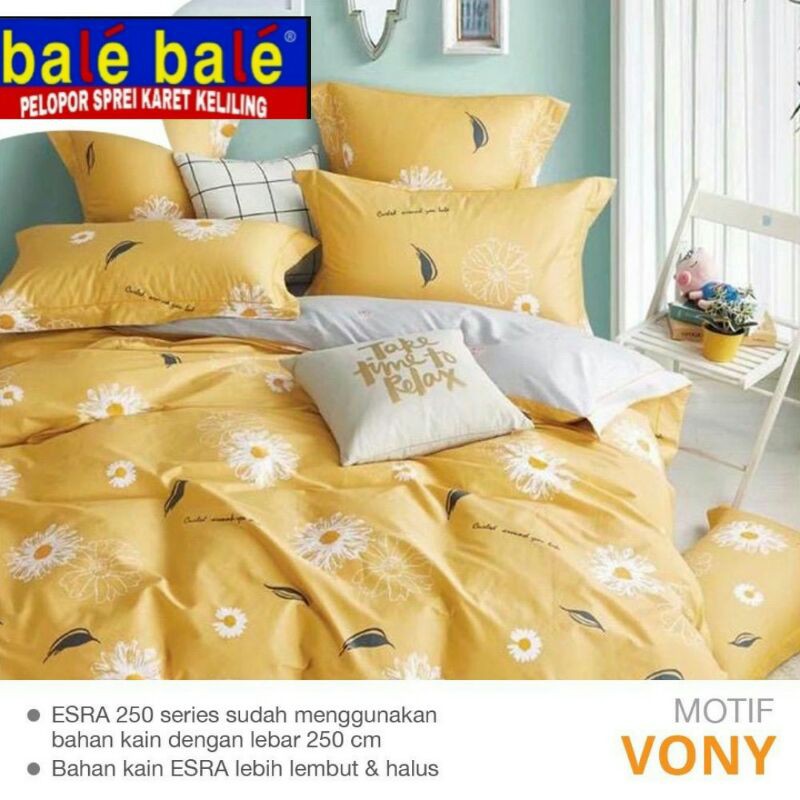 BALE-BALE (sprei karet keliling)