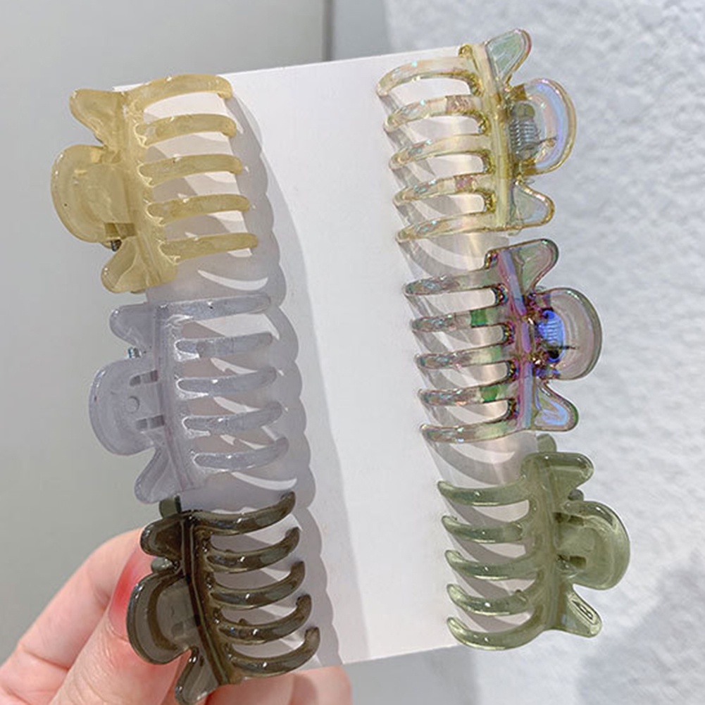 Jepit Rambut Mini Bahan Plastik Matte Untuk Wanita