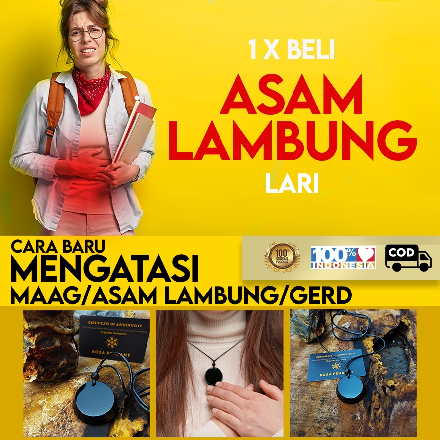 KOSA PENDANT Untuk Atasi GERD  dan Asam Lambung