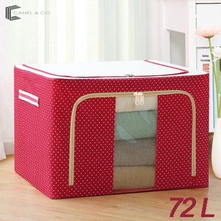 CANEL &amp; CO Storage Box 72L Penyimpanan Serbaguna Organizer Kotak Mainan Perlengkapan Rumah