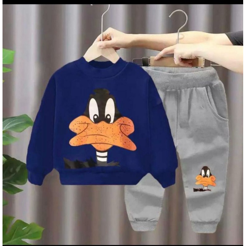 SETELAN DUCK MODEL TERBARU/SETELAN DUCK BISA PILIH WARNA 1-5 TAHUN