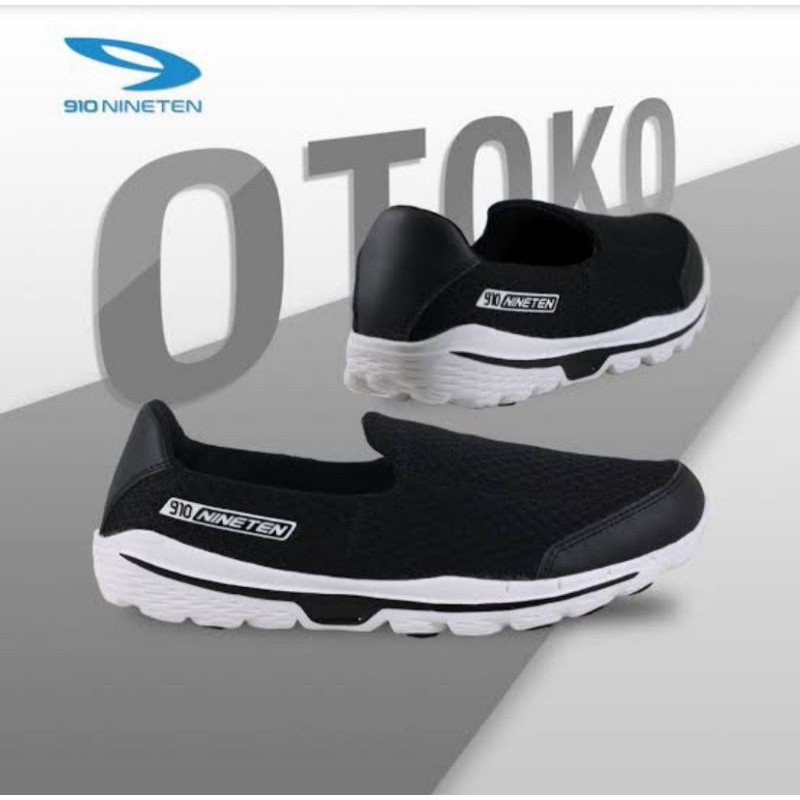 sepatu slip on NineTen 910 Otoko / sepatu Running size.41