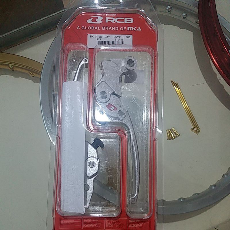 RCB Alloy Lever Handle Set S3 R25, Mx King, Nmax, Aerox