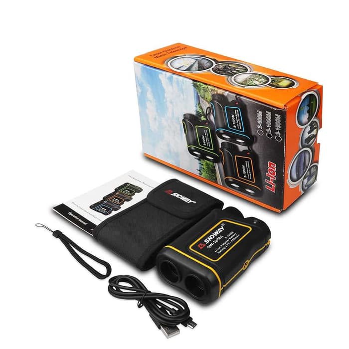 Teropong Senapan Angin / Teropong Jarak Jauh/ Teropong Golf Jarak Laser Rangefinder 1000M 7X SNDWAY