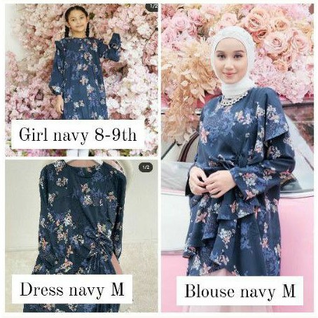 Camelia series dress blouse girl anak vanillahijab