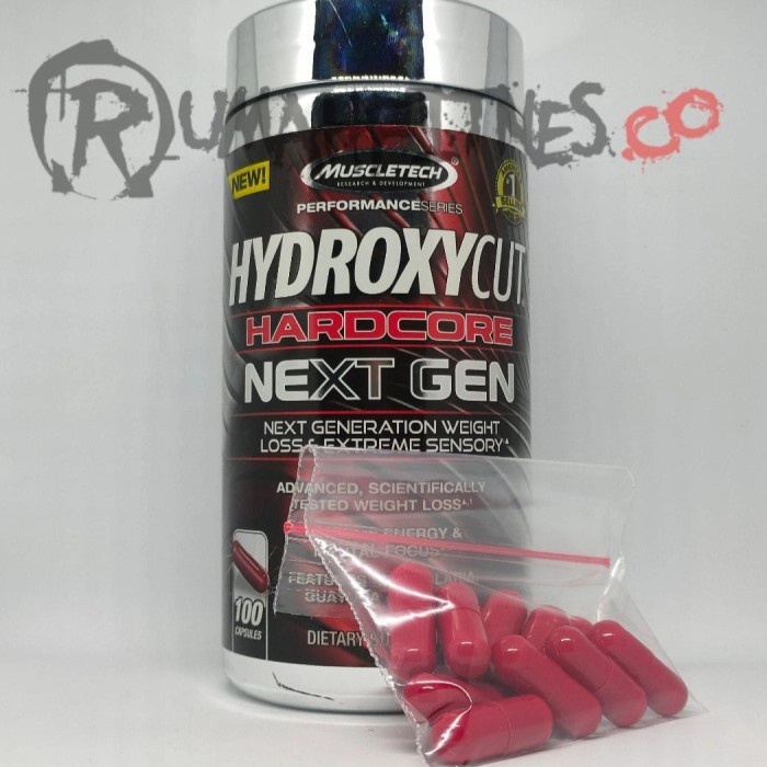 ISTIMEWA HYDROXYCUT NEXT GEN ECER KAPSUL MERAH