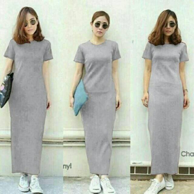 ELSA PLAIN MAXY / BAHAN SPANDEK