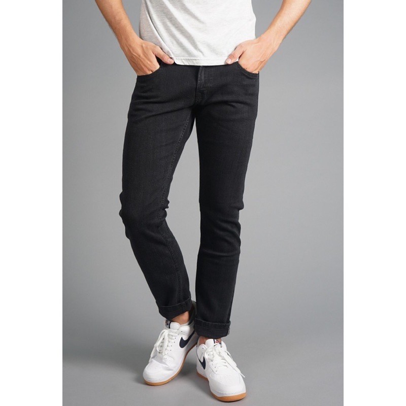 Celana Lois Jeans Original Selvedge SVS013C Slimfit Stretch