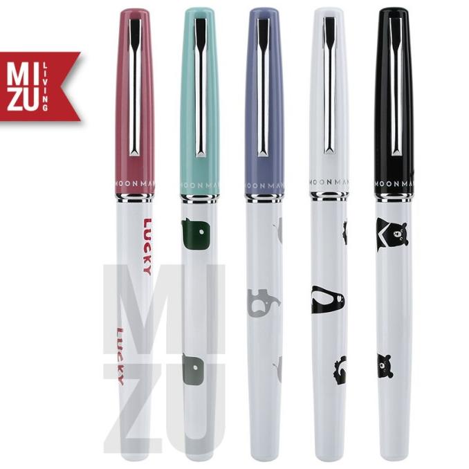 

(BISA COD) MOONMAN XZ MAJOHN Classic Fun Animal Slim Fountain Pen Hooded Nib OBRAL Kode 381
