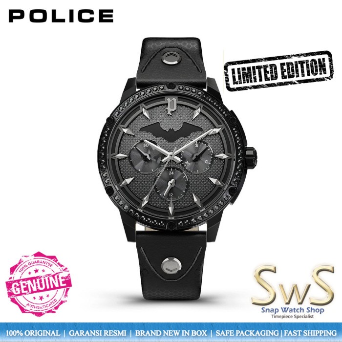 POLICE x The Batman CATWOMAN Limited Edition PEWLF2205201 Jam Tangan Wanita Limited