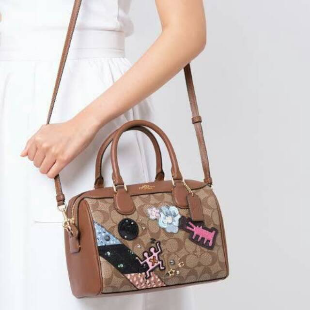 Tas coach bennet keith haring edition coach bag
