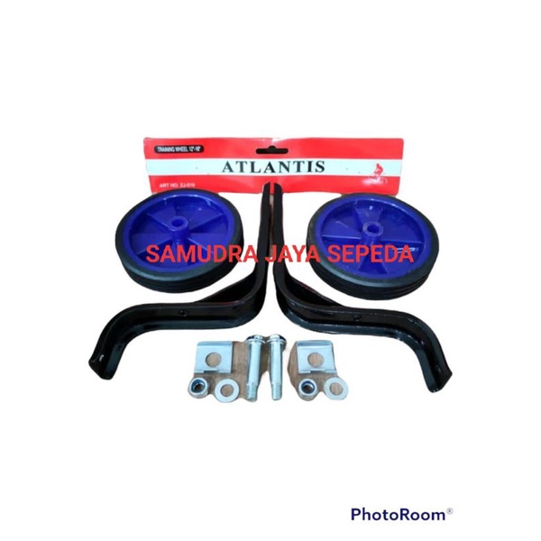 Roda samping roda bantu sepeda 12-16 inch atlantis