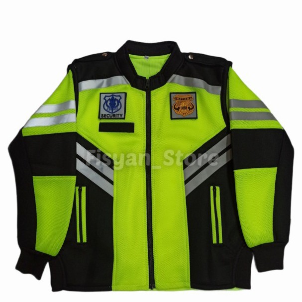 Jaket/Rompi Security/Satpam/Polisi Tebal Multifungsi