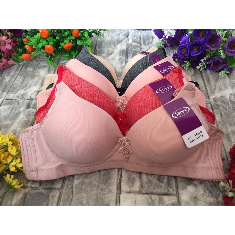 Sorex bra tanpa kawat 18200