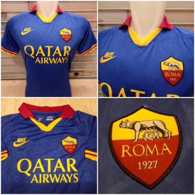 JERSEY BOLA AS ROMA 3RD NEW 2019/20 GRADE ORI