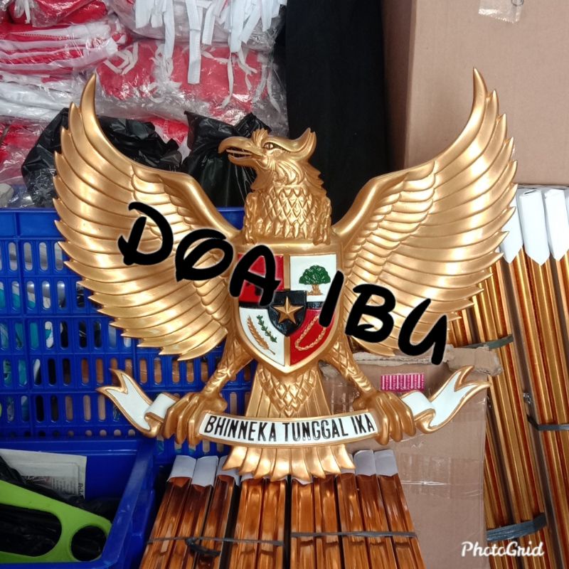 

best seller patung garuda fiber pajangan garuda fiber ukuran 50cm ready stock