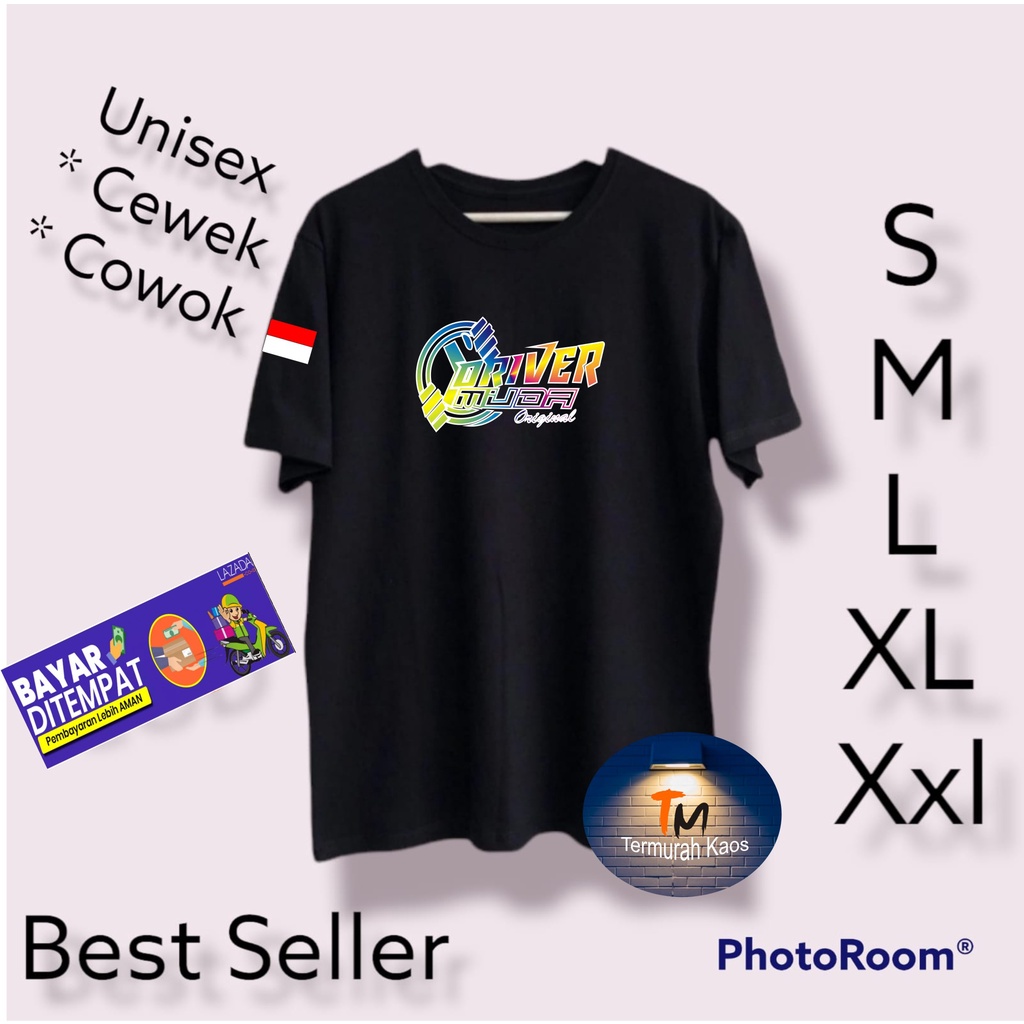 Cod PROMO DISKON GRATIS ONGKIR/Kaos DTF DRIVER MUDA Bendera/Kaos Terlaris Kualitas Terjamin Kaos Pria Distro Hits2022/Kaos Murah Kaos Cotton 30s Kaos katun/Kaos Bergambar Kaos Distro Kaos Pria Dan Wanita Kaos Kata2 Lucu Kaos Viral/Kaos Promo/Best Seller