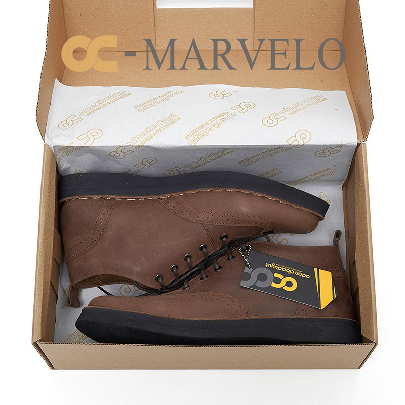 SEPATU KULIT PRIA BOOT OC MARVELO