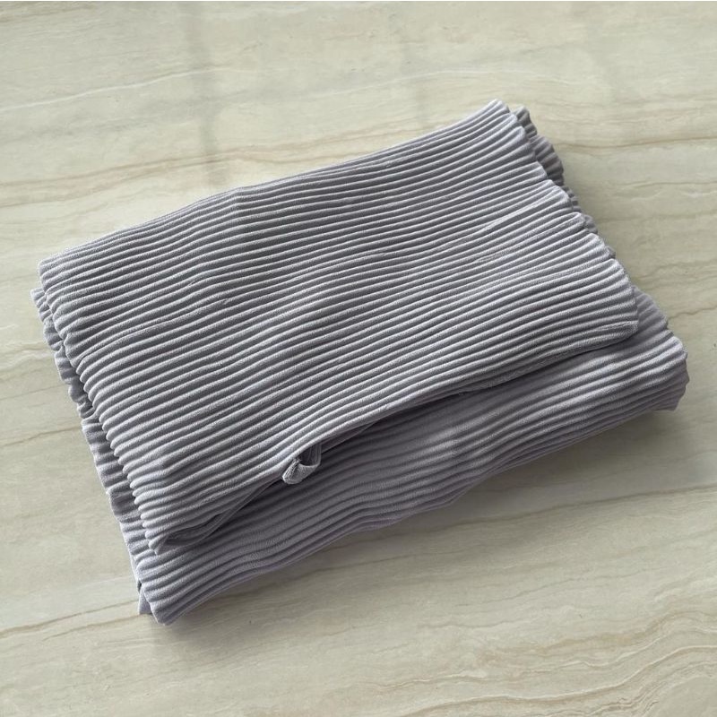 NAMIRA HIJAB/Bergo Maryam Plisket Lidi-Silver