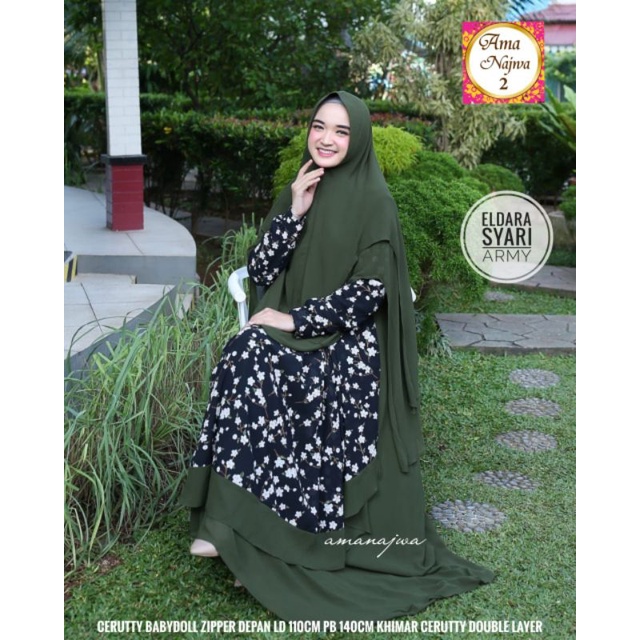 GAMIS ELDARA SYARI BY AMA NAJWA 2