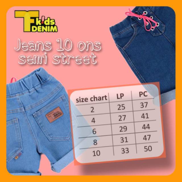 Hotpants jeans tfkids denim 2-10