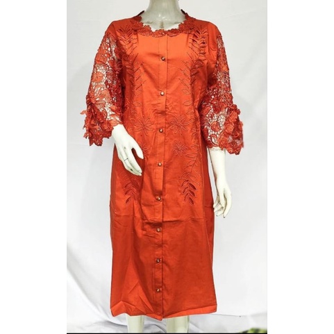 DRESS KATUN CHIBI MOSCOW MIX BROKAT HOKI PRADA MERK V899