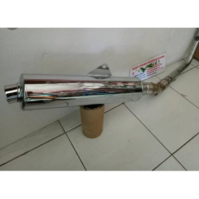 KNALPOT CKD ORI STANDAR ALL MOTOR SPORT SATRIA FU,SONIC,CBR,VIXION,DLL