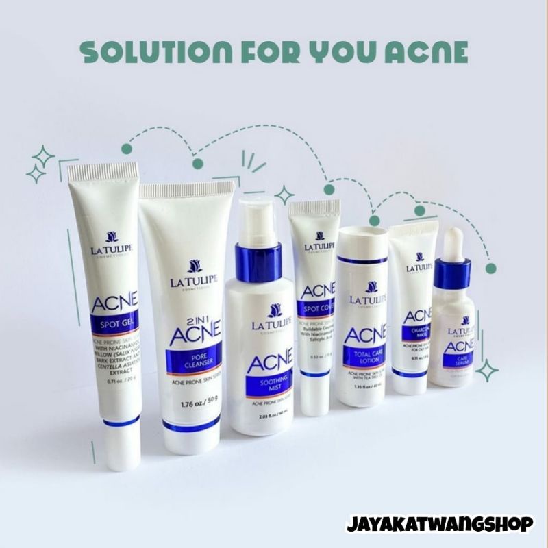 LA TULIPE 2 IN 1 ACNE PORE CLEANSER / Latulipe Sabun Wajah Untuk Kulit Berjerawat