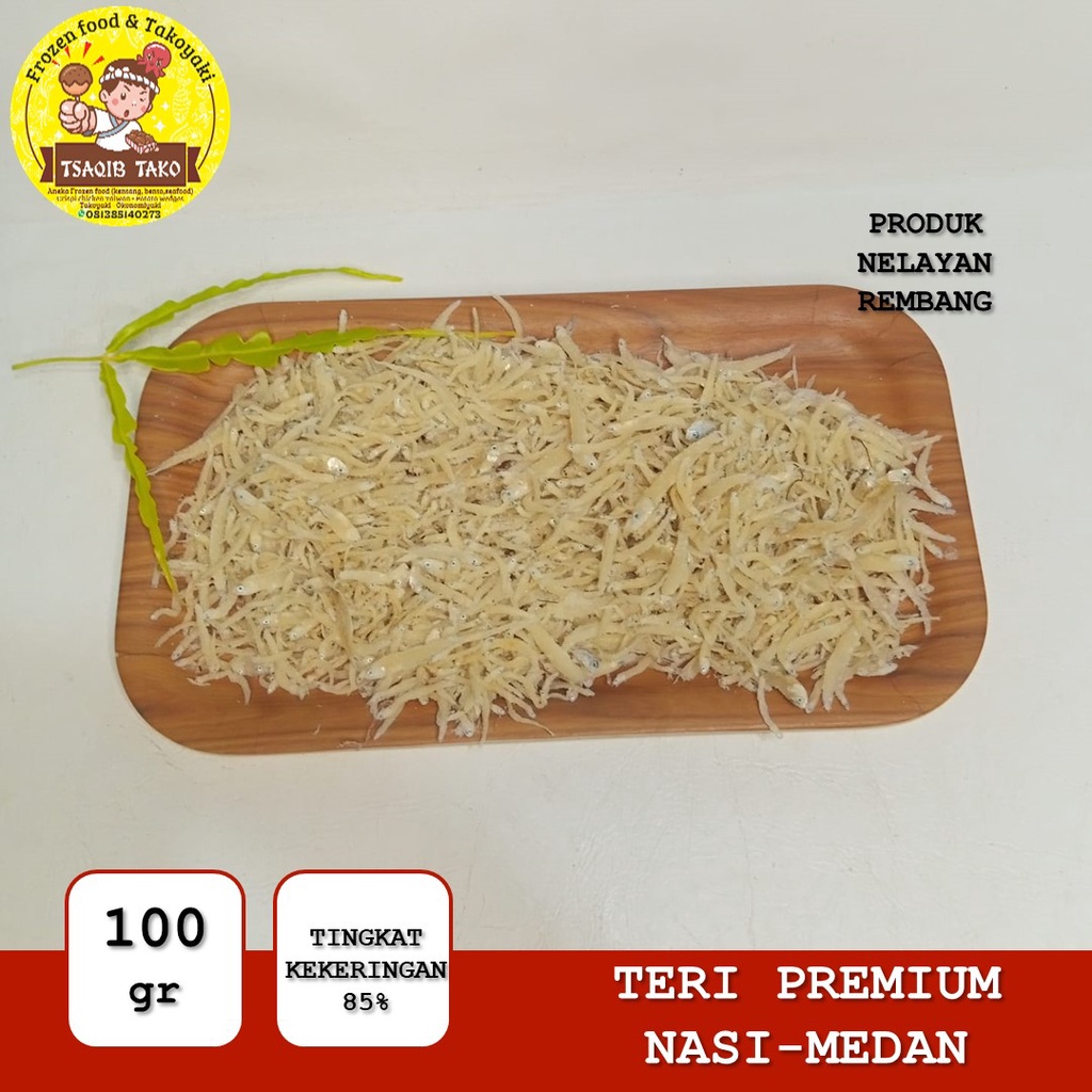 

PROMO ikan asin teri nasi medan super quality - 100GR